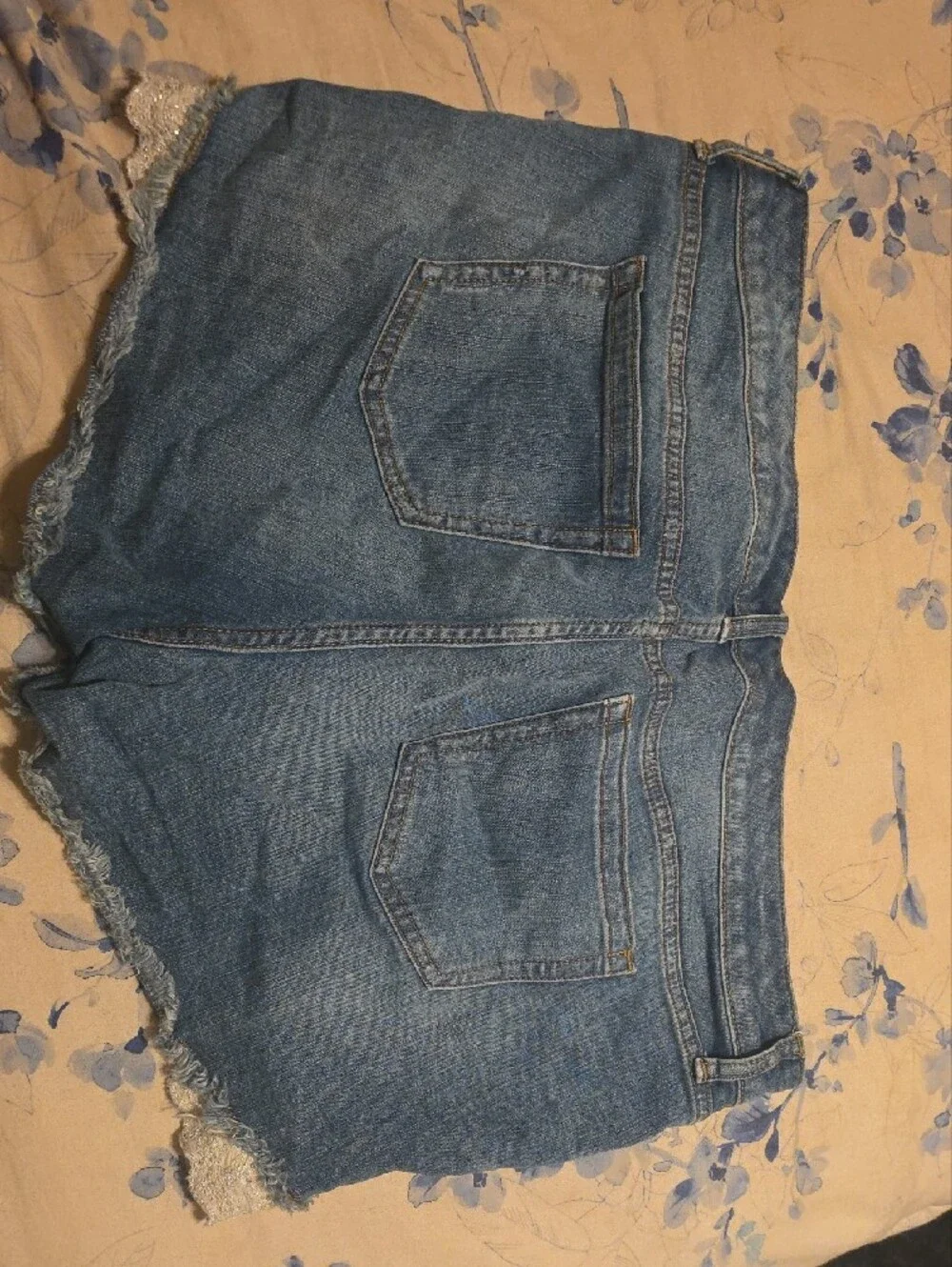 Torrid Blue Denim Jeans with Contrast Stitching